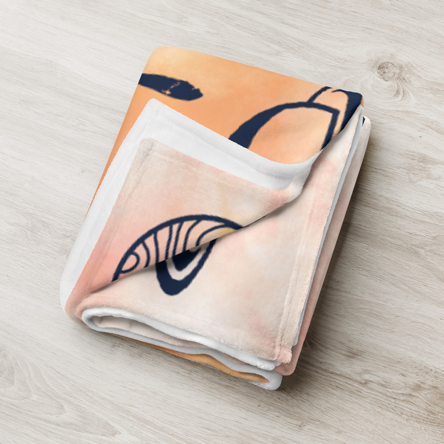 Tie-dye Outer Space Warm Throw Blanket